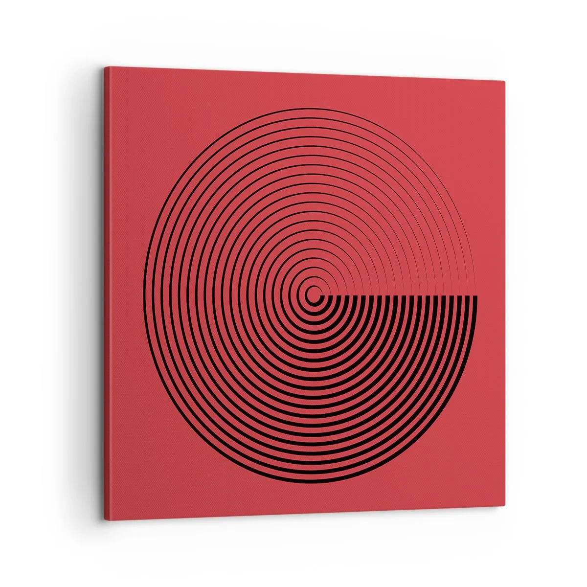 Cuadro sobre lienzo - Impresión de Imagen - Movimiento circular - 60x60 cm