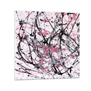 Cuadro sobre vidrio - Impresiones sobre Vidrio - La fugacidad de la vida - 30x30 cm