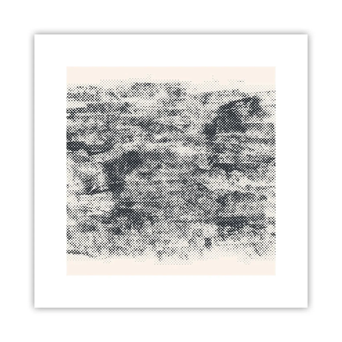 Póster - Composición brumosa - 30x30 cm