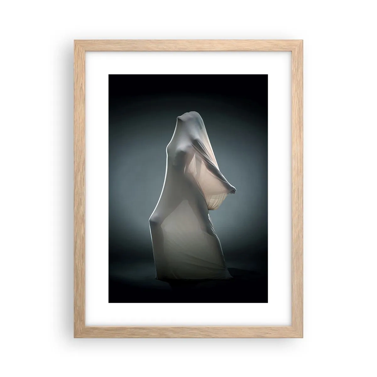 Póster en marco roble claro - Deseos ocultos - 30x40 cm