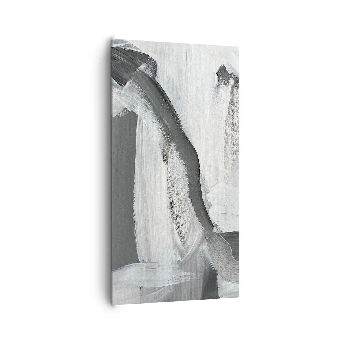 Cuadro sobre lienzo - Impresión de Imagen - Con movimientos decididos - 65x120 cm