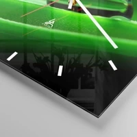 Esfera sin numeración, con rayas