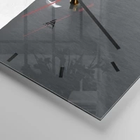 Esfera sin numeración, con rayas