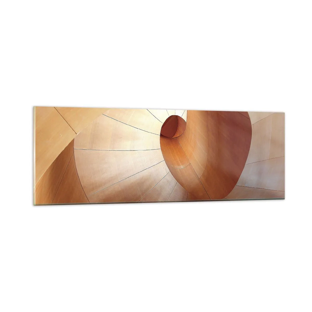 Cuadro sobre vidrio - Impresiones sobre Vidrio - Serpentina arquitectónica - 90x30 cm