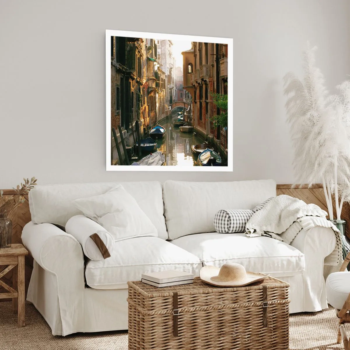 Póster - En un callejón veneciano - 40x40 cm