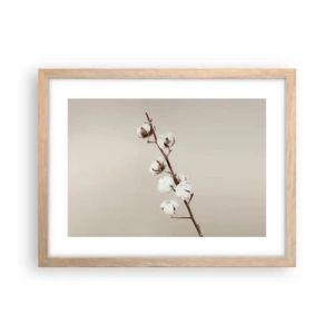 Póster en marco roble claro - En la fuente de la suavidad - 40x30 cm