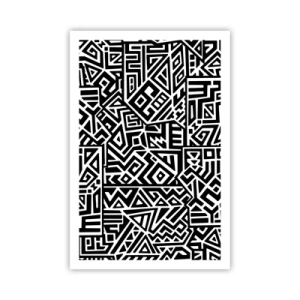 Póster - Composición precolombina - 61x91 cm