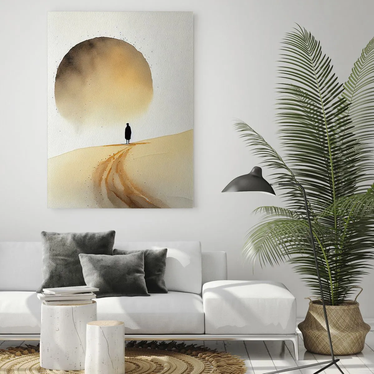 Cuadro sobre vidrio - Impresiones sobre Vidrio - Siempre un anhelo - 80x120 cm