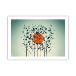 Póster - El sol de Japón - 70x50 cm