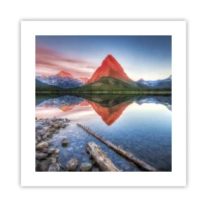 Póster - Cálido y frío - 40x40 cm