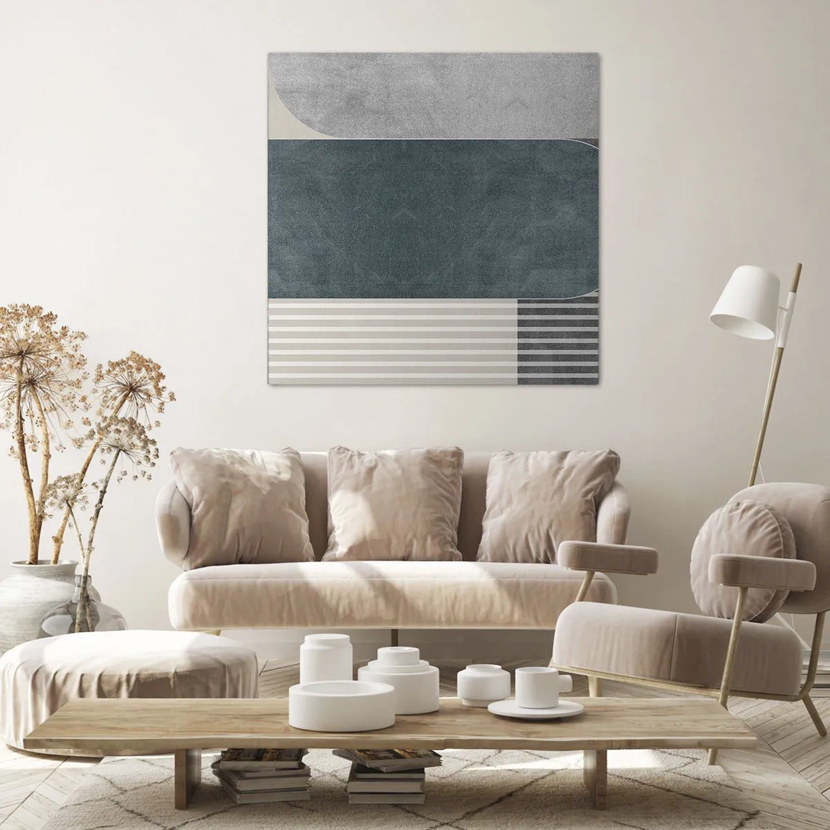 Cuadro sobre lienzo - Impresión de Imagen - Composición horizontal - 60x60 cm