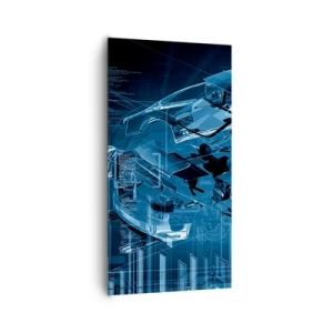 Cuadro sobre lienzo - Impresión de Imagen - Anatomía del ingeniero - 65x120 cm