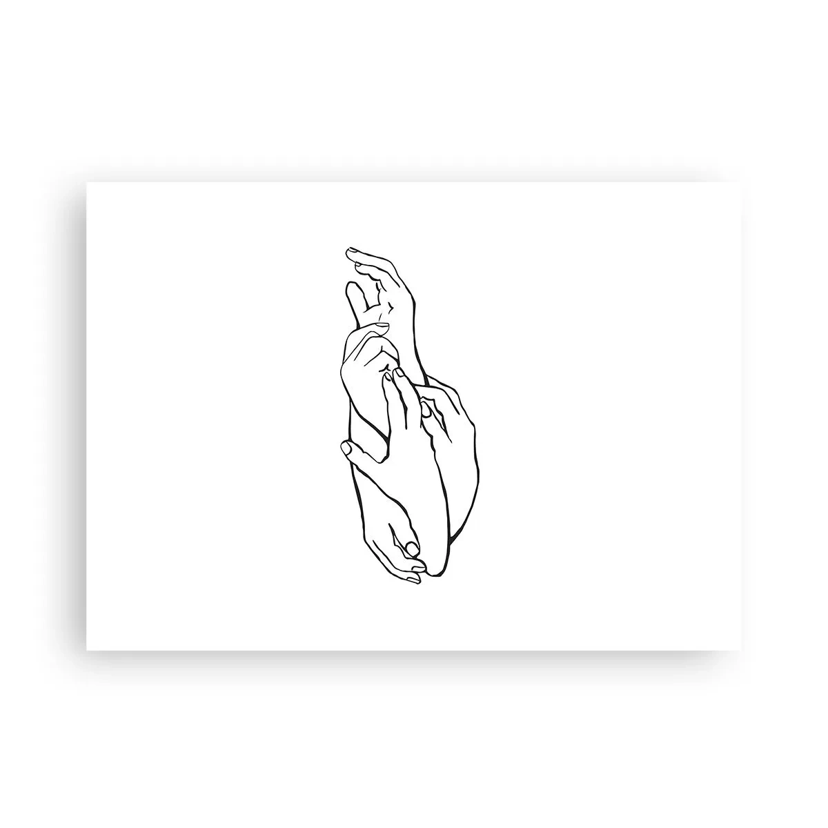 Póster - El tacto - 70x50 cm