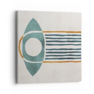 Cuadro sobre lienzo - Impresión de Imagen - Signos y rituales - 30x30 cm