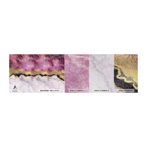 Muestra de fotomural Premium Canvas - En la frontera - Abstracción, Pedazo, Textura - 100x30 cm