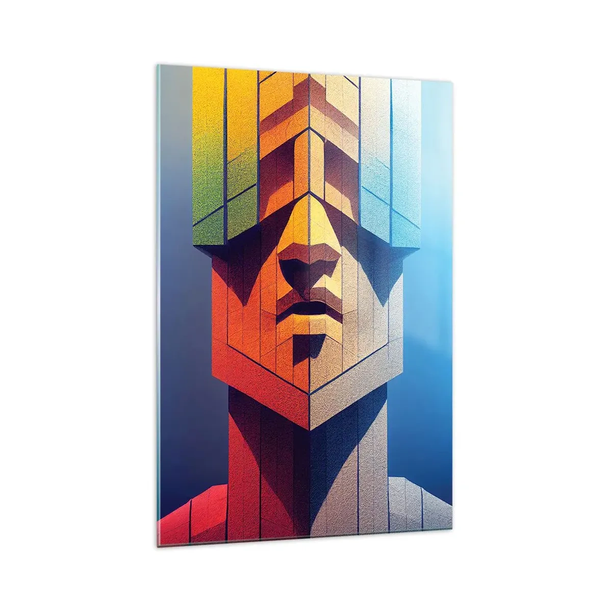 Cuadro sobre vidrio - Impresiones sobre Vidrio - Un hombre de principios - 70x100 cm