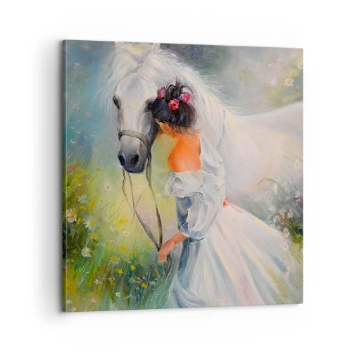 Cuadro sobre lienzo - Impresión de Imagen - Como si de un hermoso sueño se tratara - 60x60 cm