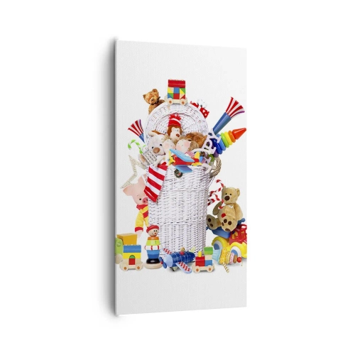 Cuadro sobre lienzo - Impresión de Imagen - Tesoros para los más pequeños - 65x120 cm