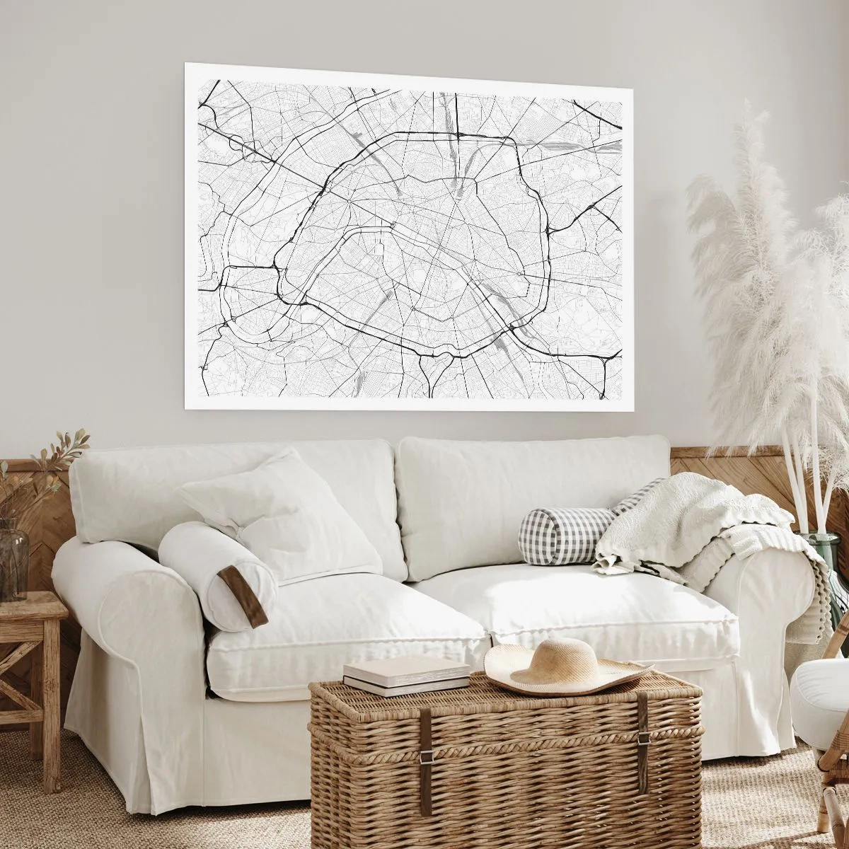 Póster - Flor de París - 70x50 cm