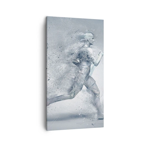 Cuadro sobre lienzo - Impresión de Imagen - Energía cristalina - 45x80 cm
