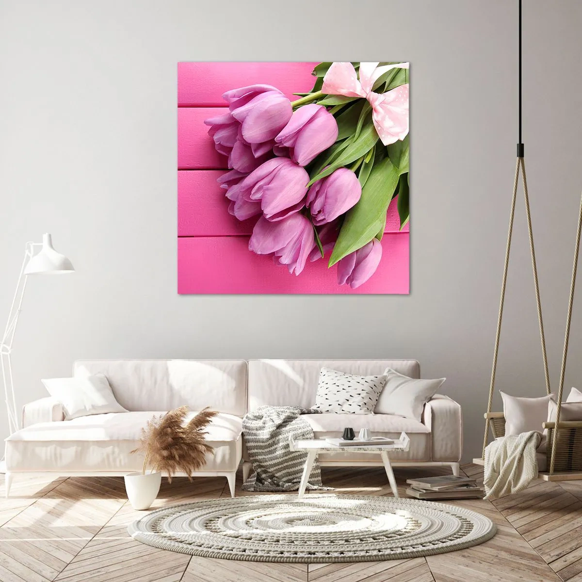 Cuadro sobre lienzo - Impresión de Imagen - Solo para ti - 50x50 cm