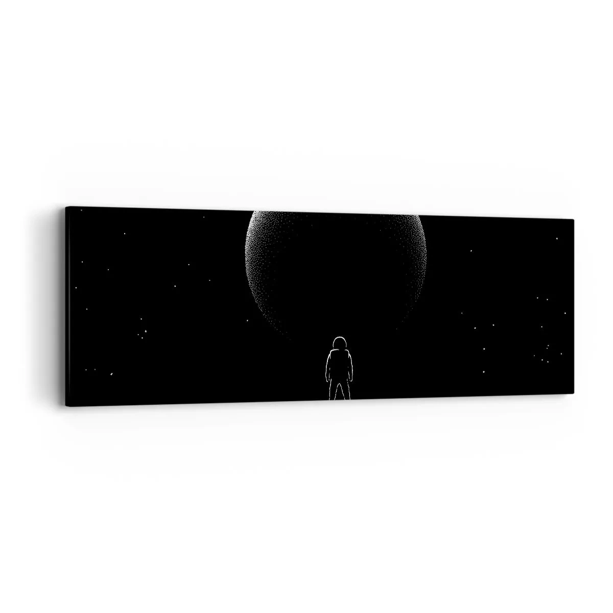Cuadro sobre lienzo - Impresión de Imagen - Cara a cara - 90x30 cm