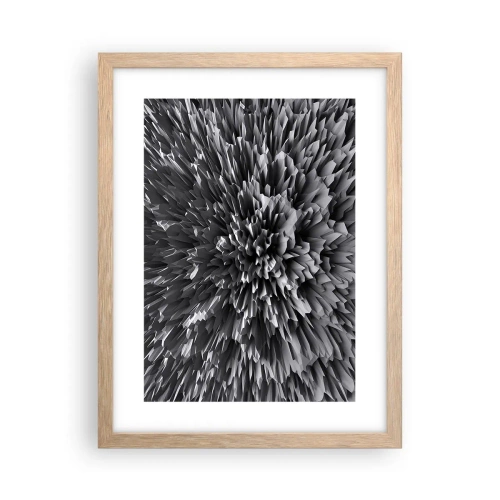 Póster en marco roble claro - No puede ser más afilado - 30x40 cm