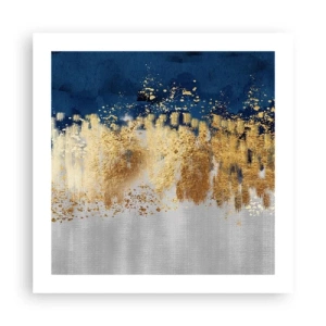 Póster - Composición moderna con chispas - 50x50 cm
