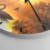 Esfera sin numeración, con rayas