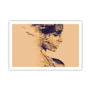 Póster - Hermosa por naturaleza - 91x61 cm