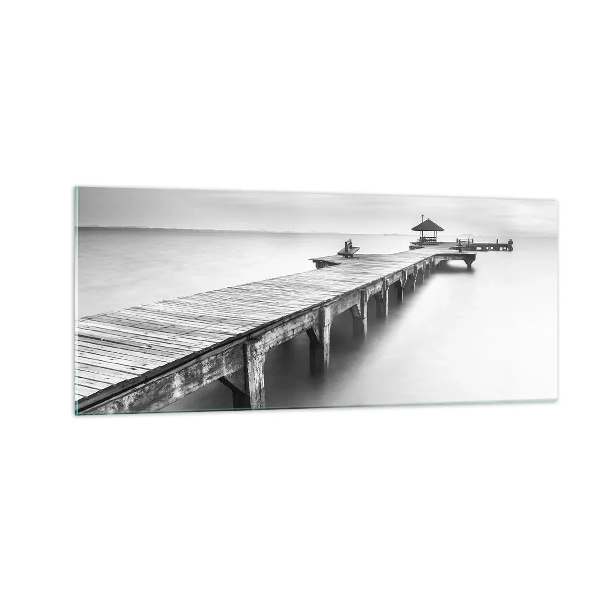 Cuadro sobre vidrio - Impresiones sobre Vidrio - Lejos - 100x40 cm