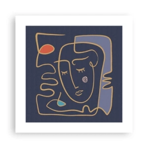 Póster - En un maravilloso sueño - 40x40 cm