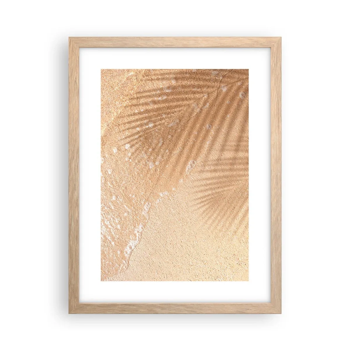 Póster en marco roble claro - La sombra de un verano caluroso - 30x40 cm