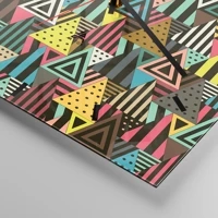 Esfera sin numeración, con rayas