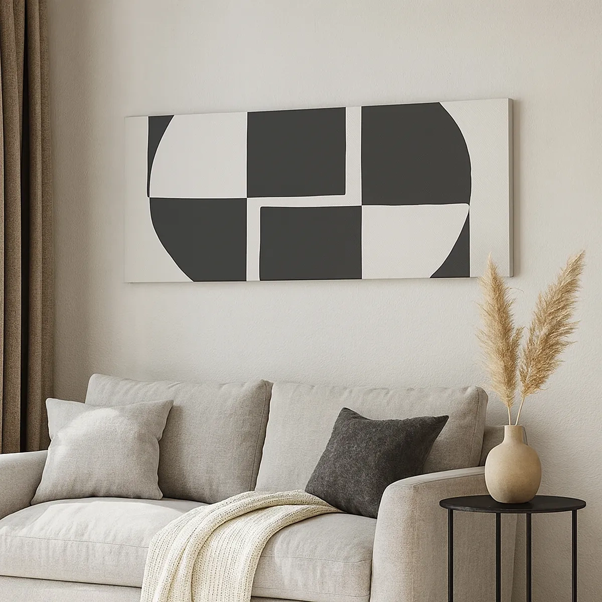 Cuadro sobre lienzo - Impresión de Imagen - Antítesis - síntesis - 30x30 cm