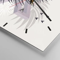 Esfera sin numeración, con rayas