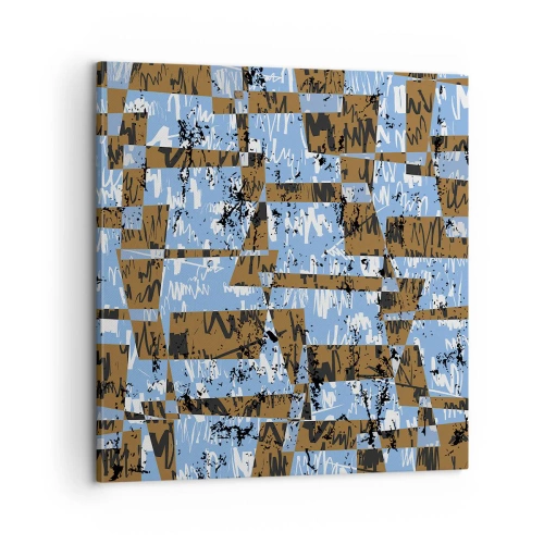 Cuadro sobre lienzo - Impresión de Imagen - Un recorte del desierto - 60x60 cm