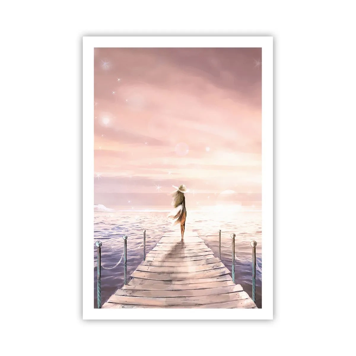 Póster - A la luz de un sueño - 61x91 cm