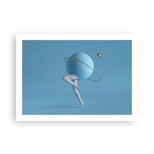 Póster - Y los planetas se vuelven locos - 70x50 cm
