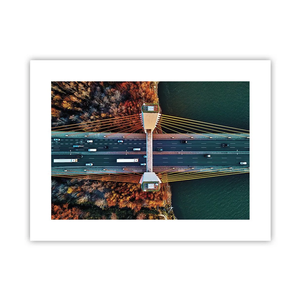 Póster - Más allá de las aguas, más allá de los bosques - 40x30 cm