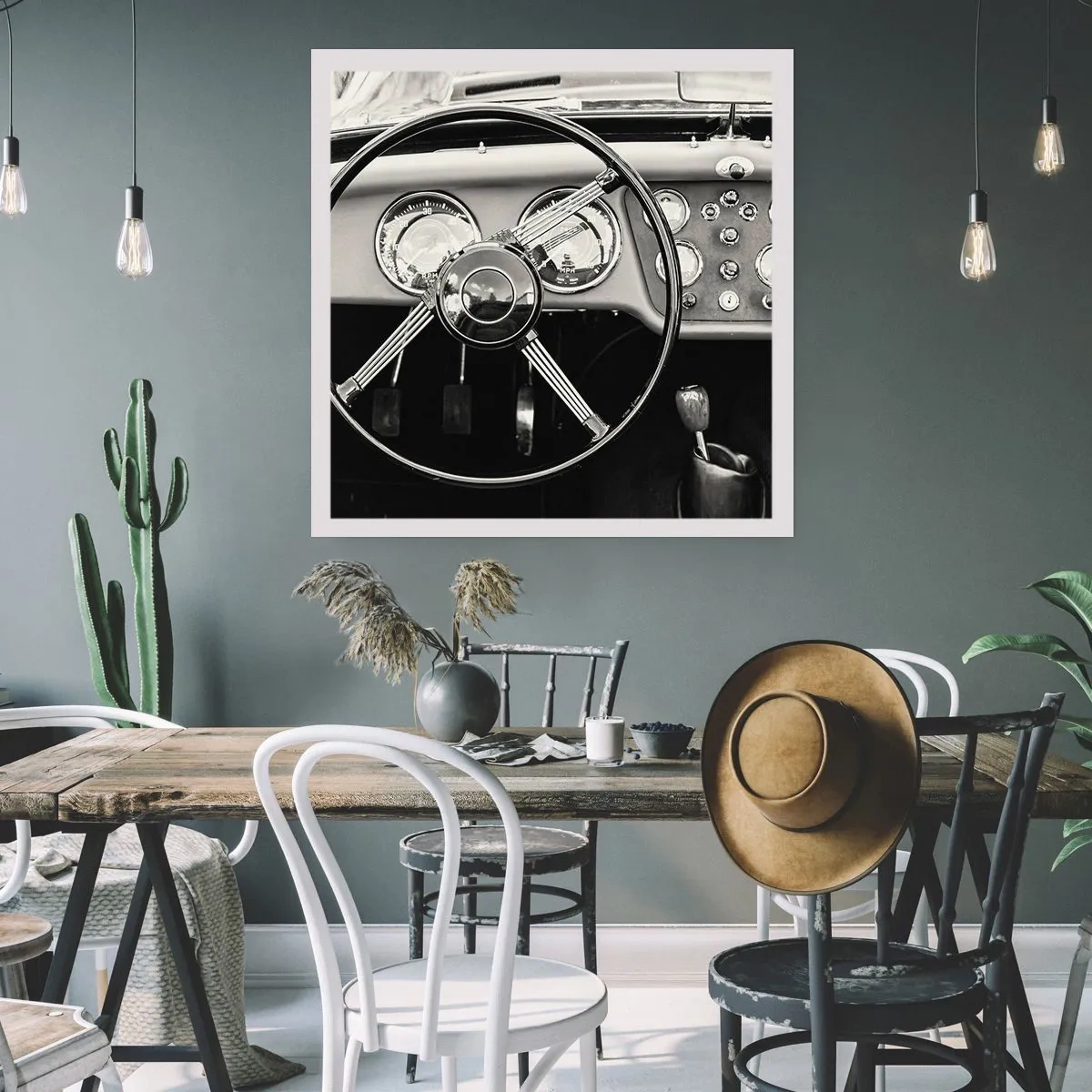 Póster - El sueño de un coleccionista - 30x30 cm