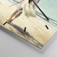 Esfera sin numeración, con rayas