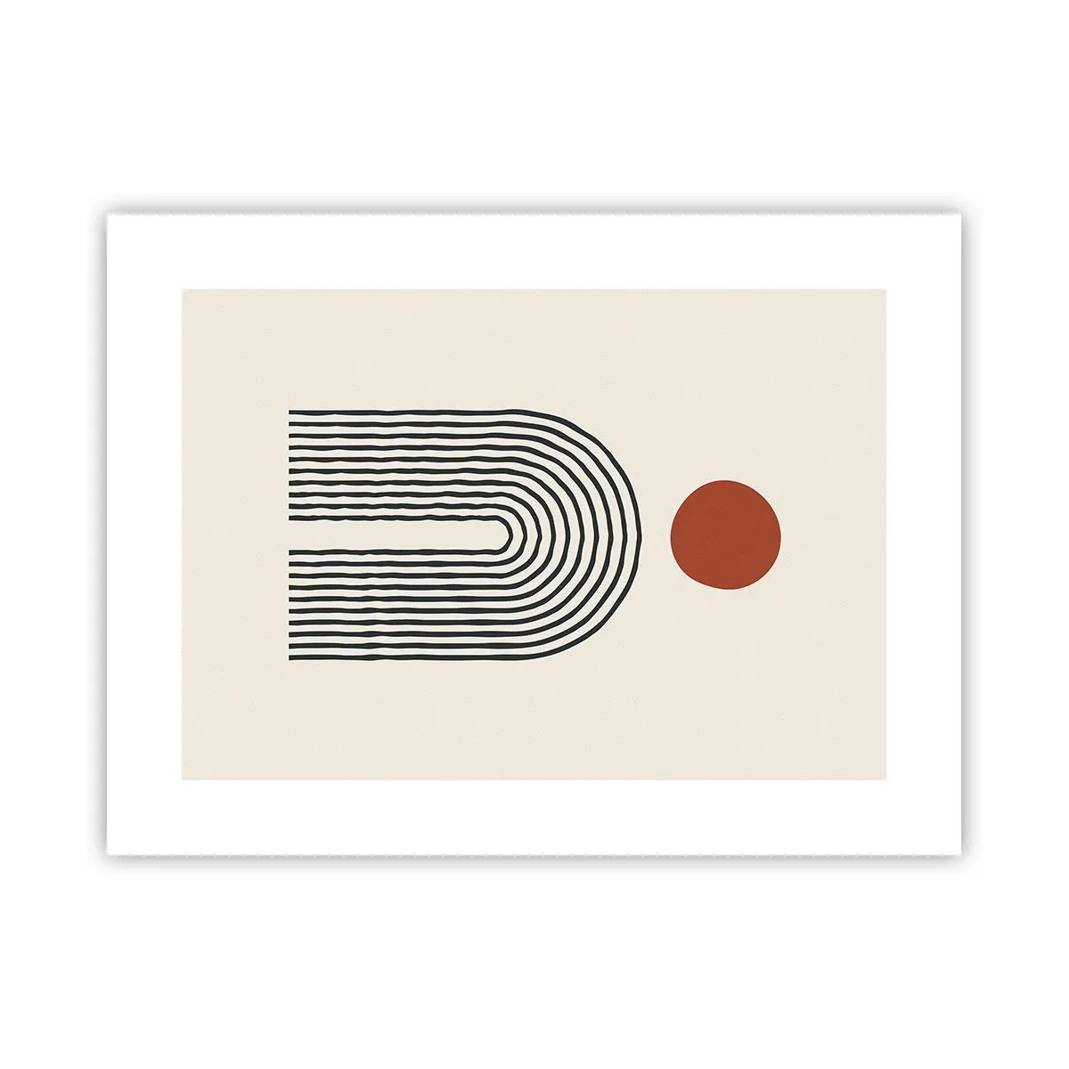 Póster - Magnetismo de formas y colores - 40x30 cm