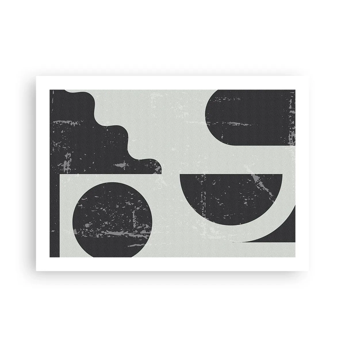 Póster - Composición arriba y abajo - 70x50 cm