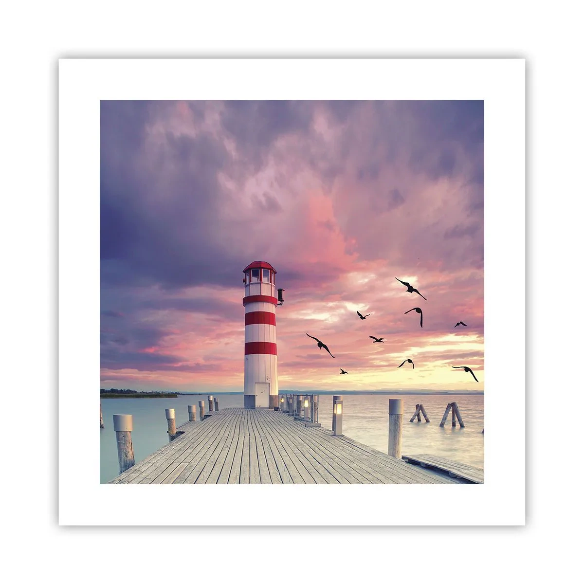 Póster - Hora de ir al puerto - 40x40 cm