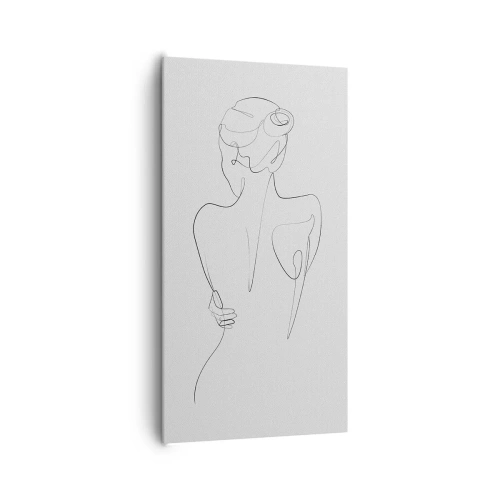 Cuadro sobre lienzo - Impresión de Imagen - Música del cuerpo - 65x120 cm