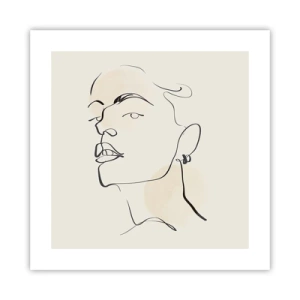 Póster - Una mirada orgullosa - 40x40 cm