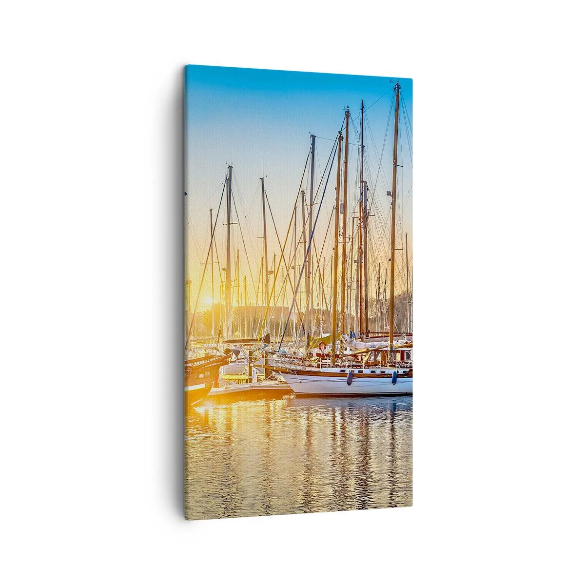 Cuadro sobre lienzo - Impresión de Imagen - El viento debe dormir también - 45x80 cm