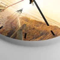 Esfera sin numeración, con rayas