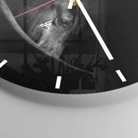 Esfera sin numeración, con rayas